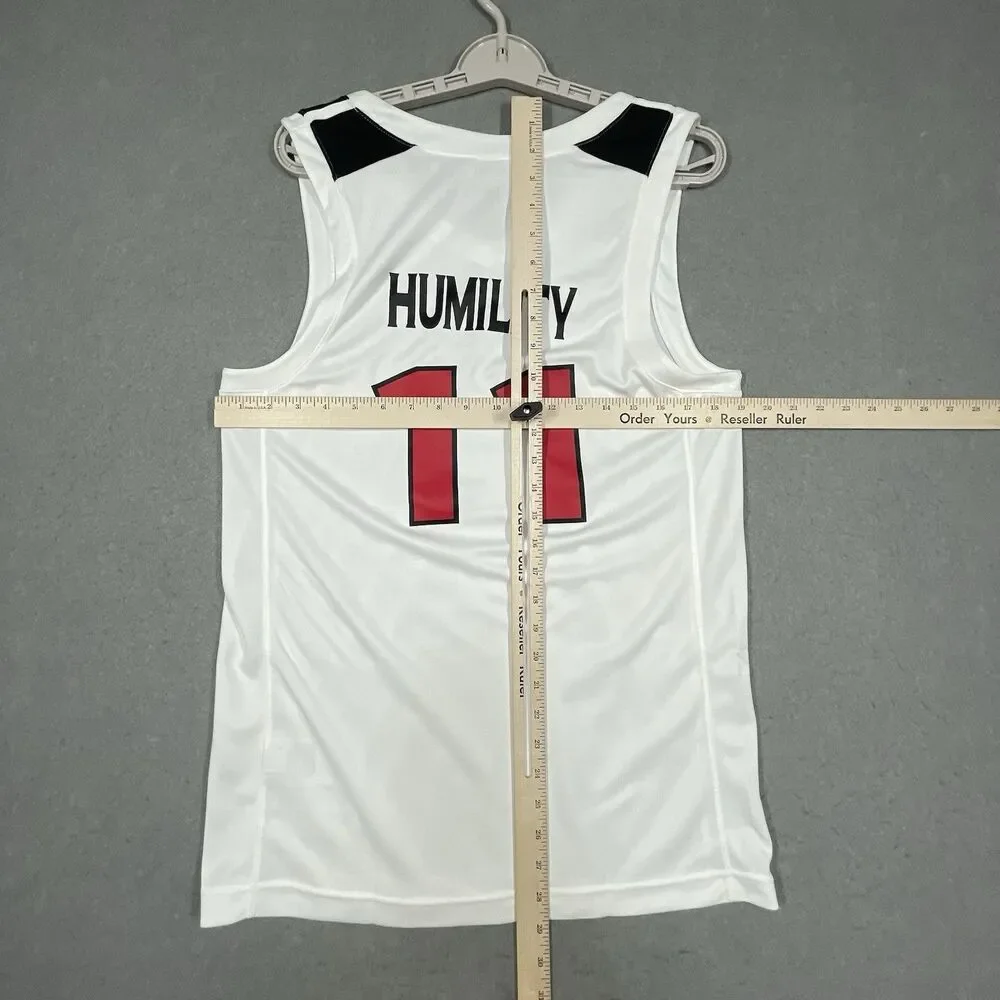 Jordan Jersey Men Medium White PF Principle First Academy 11 Humility Basketball